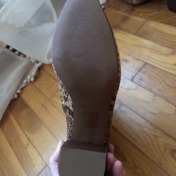 Madewell $199 Fiona Boot In Snake Embossed Leather MA449 - Picture 9 of 9